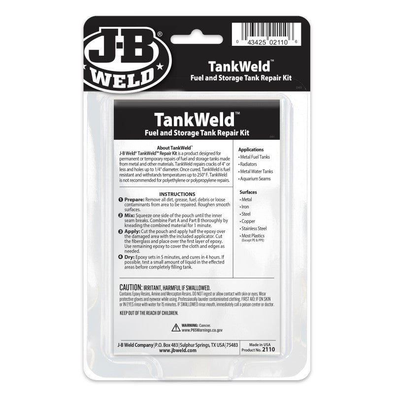 JB Weld Tank Weld Repair Kit