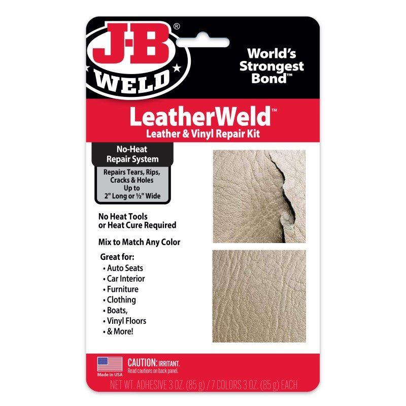 JB Weld Leather Weld Repair Kit