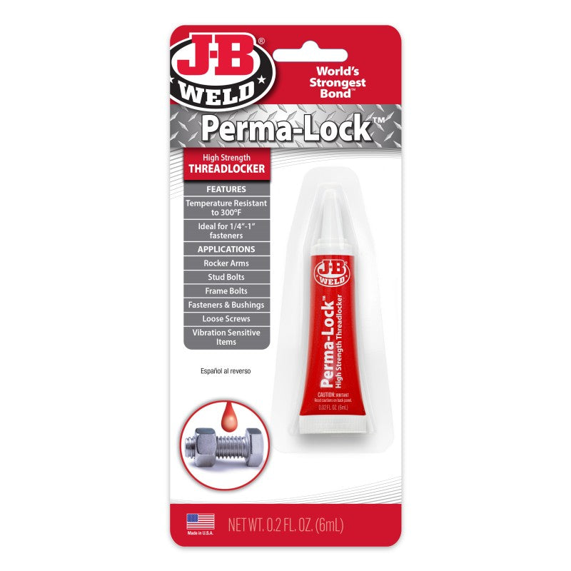 JB Weld Perma-Lock Red Threadlocker 6ML