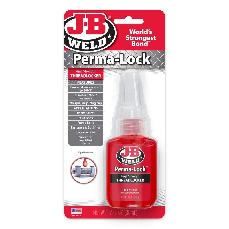 JB Weld Perma-Lock Red Threadlocker 36ML
