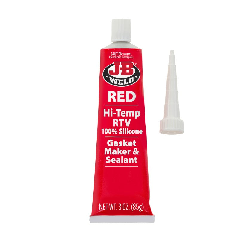 JB Weld Red High Temp RTV Silicone 85G Tube