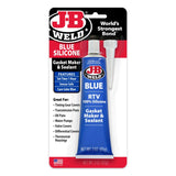 JB Weld Blue RTV Silicone Gasket Maker and Sealant 85G Tube