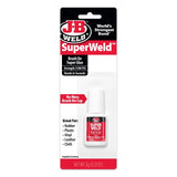 JB Weld Superweld Instant High Strength Adhesive 6G Brush Applicator