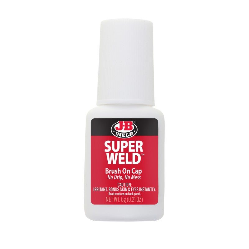 JB Weld Superweld Instant High Strength Adhesive 6G Brush Applicator