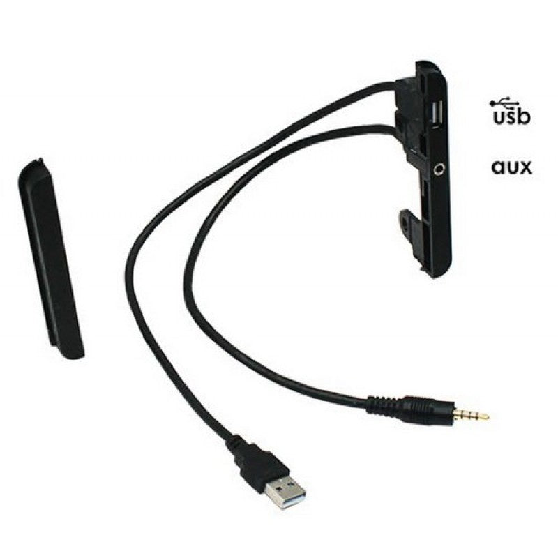Aerpro Double Din Headunit Usb & Aux Side Wings - Toyota & Subaru