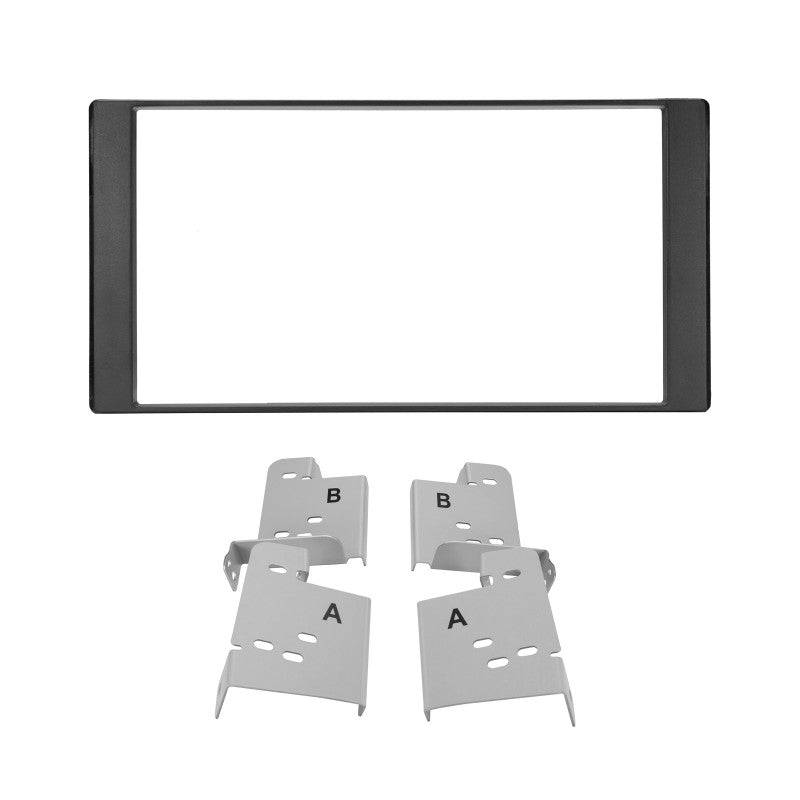 Double Din Black Facia Kit to Suit Various Subaru 2007-2015