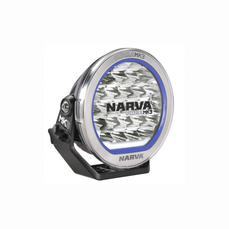 Narva Ultima MK3 180 LED Driving Lights Satin hybrid Beam Each