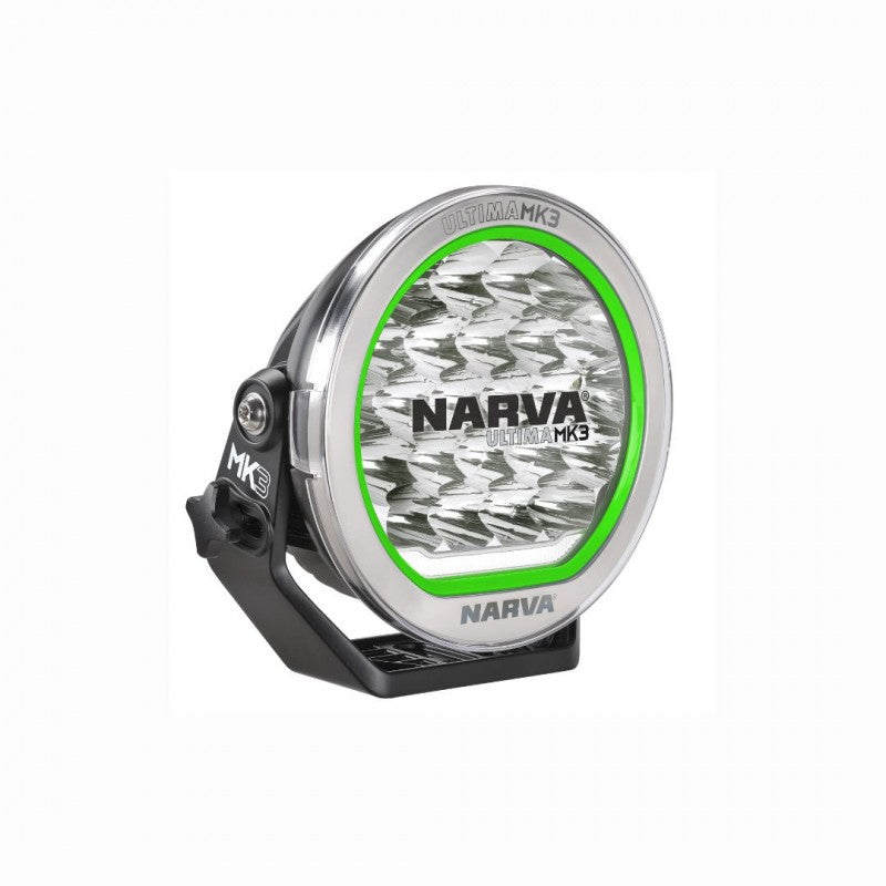 Narva Ultima MK3 180 LED Driving Lights Satin hybrid Beam Each