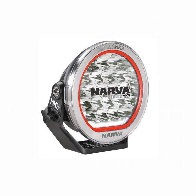 Narva Ultima MK3 180 LED Driving Lights Satin hybrid Beam Each