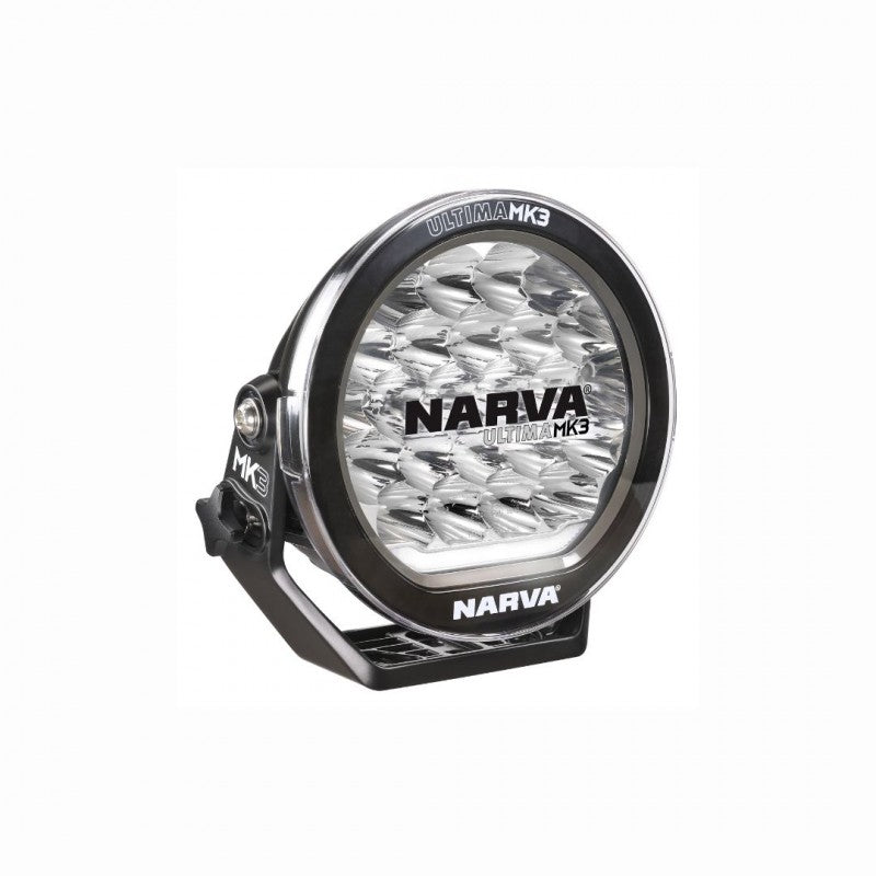 Narva Ultima MK3 180 LED Driving Light Kit Black Hybrid Beam