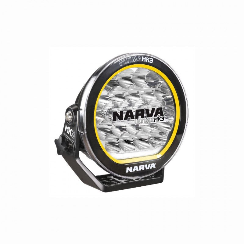 Narva Ultima MK3 180 LED Driving Light Kit Black Hybrid Beam
