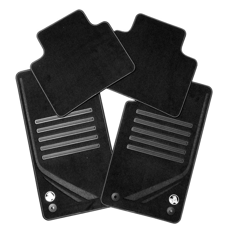 Genuine Holden VF Commodore Sport Carpet Mat Set (4) Jet Black