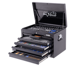 SP Tools Custom Series Tool Kit - 254pc - Metric/SAE - NZ Black/Black - (FOAMED)