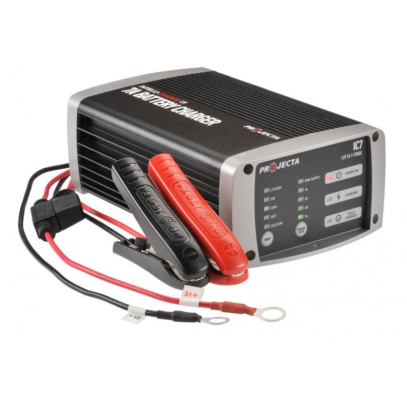 Projecta 12V 7A Multichem Lithium Battery Charger