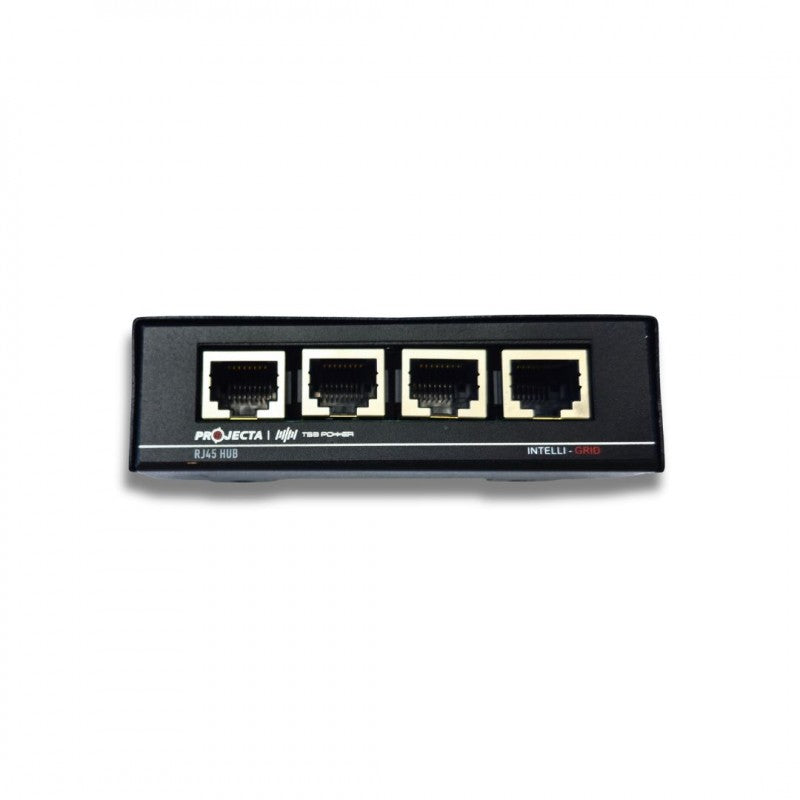 Projecta 4 Way RJ45 Hub To Suit INTELLI-GRID