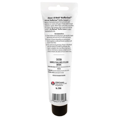 JB Weld Muffler Seal Cement Paste 170G Tube