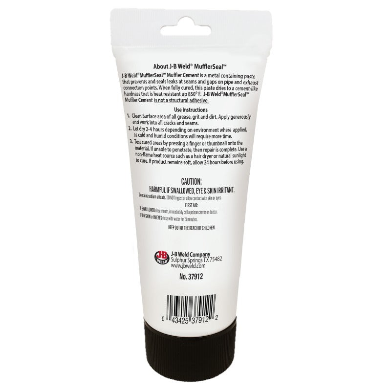 JB Weld Muffler Seal Cement Paste 340G Tube