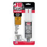 JB Weld Kwikweld Dark Grey Steel Reinforced Epoxy Syringe 25ML