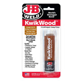 JB Weld Kwikwood Wood Repair Epoxy Putty Stick 28G