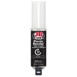 JB Weld Plasticbonder Black Adhesive & Gap Filler Syringe 25ML