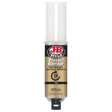 JB Weld Plasticbonder Tan Adhesive, Filler & Sealer Syringe 25ML