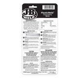 JB Weld Plasticweld Quick Setting Epoxy Syringe 25ML