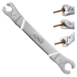 SP Tools Ratcheting Flare Nut Spanner Set - Metric & SAE - 6PC