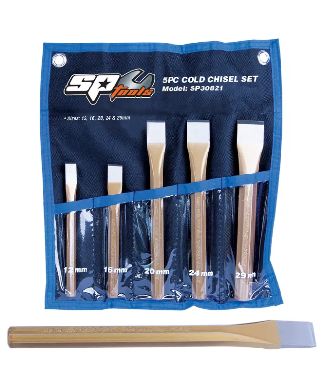 SP Tools Cold Chisel Set - 5pc