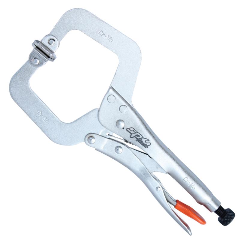 SP Tools C-Clamp Locking Pliers - Swivel Pad - 275mm (11”)