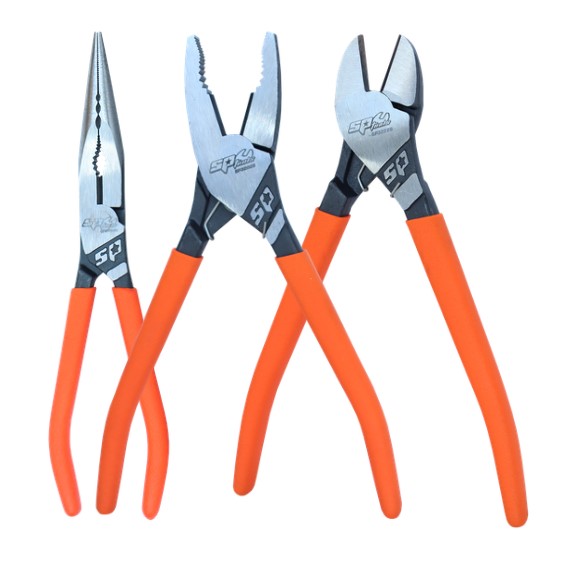 SP Tools Heavy Duty Plier & Cutter Set - 3PC