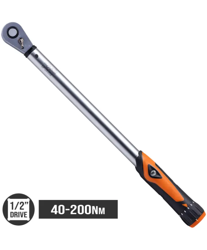 SP Tools Torque Wrench - Micrometer - Size: 1/2’’Dr - 40-200Nm - 517mm Long