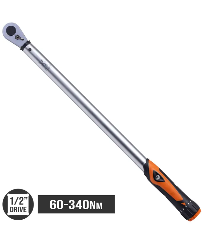 SP Tools Torque Wrench - Micrometer - Size: 1/2’’Dr - 60-340Nm - 605mm Long