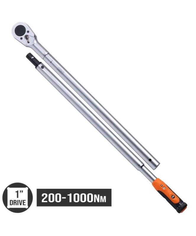 SP Tools Torque Wrench - Micrometer - Size: 1’’Dr - 200-1000Nm - 1500mm Long