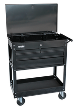 SP Tools Diagnostic Trolley - 4 Drawer Black/Black