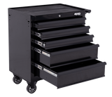 SP Tools Custom Series Roller Cabinet - 5 Drawer - Black/Black