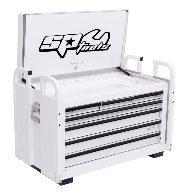 SP Tools Off Road Series Field Service Tool Box - 7 Drawer - White