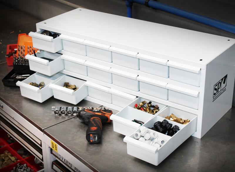 SP Tools Steel Storage Unit - 18 Drawer