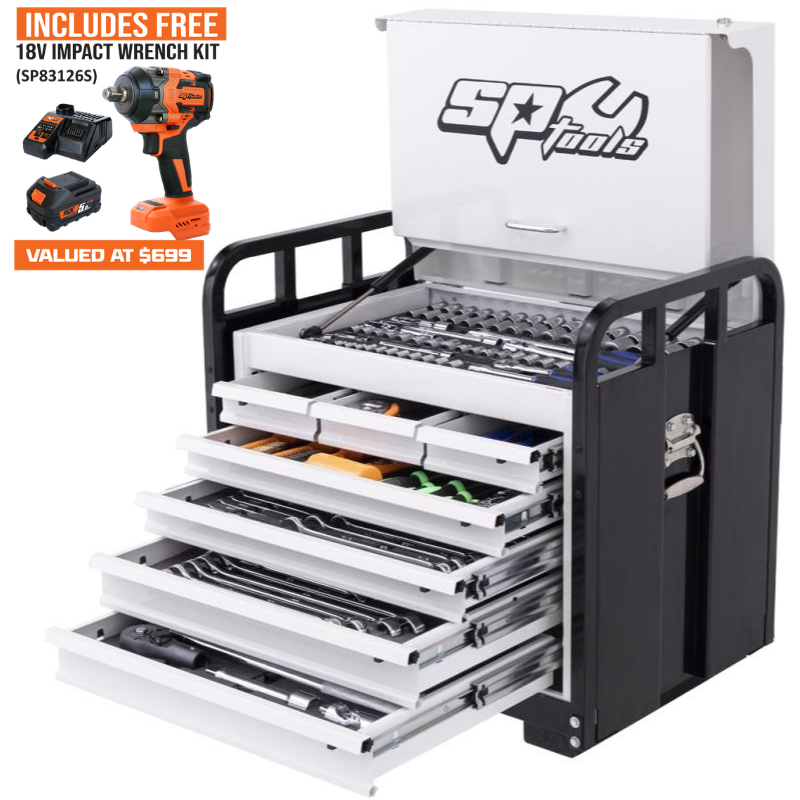 SP Tools Field Service Tool Kit - 411pc - Metric/SAE