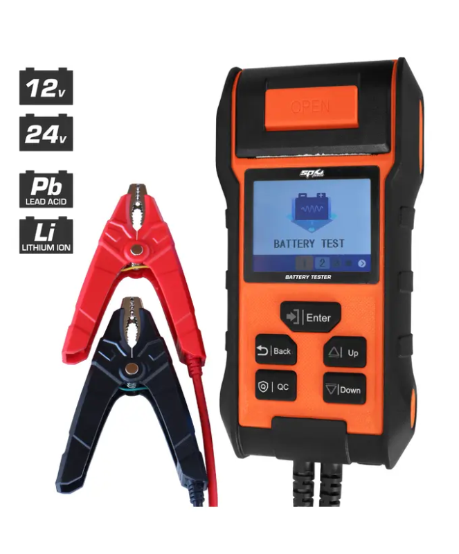 SP Tools Professional 12/24V Systems & Battery Tester With Built-In Printer