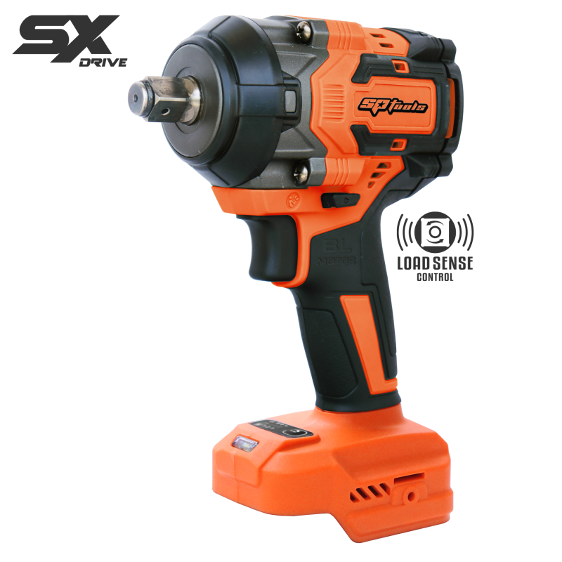 SP Tools 18V 1/2"Dr Ultra Compact Brushless Impact Wrench - Skin Only - SX Drive