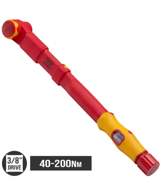 SP Tools Torque Wrench - 3/8" Micrometer - VDE Insulated - 20 TO 100NM
