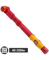 SP Tools Torque Wrench - 3/8" Micrometer - VDE Insulated - 20 TO 100NM