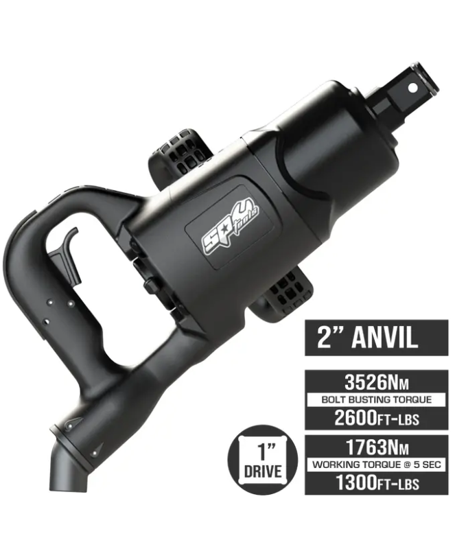 SP Tools 1" DR Air Impact Wrench - 2" Anvil - 3526NM
