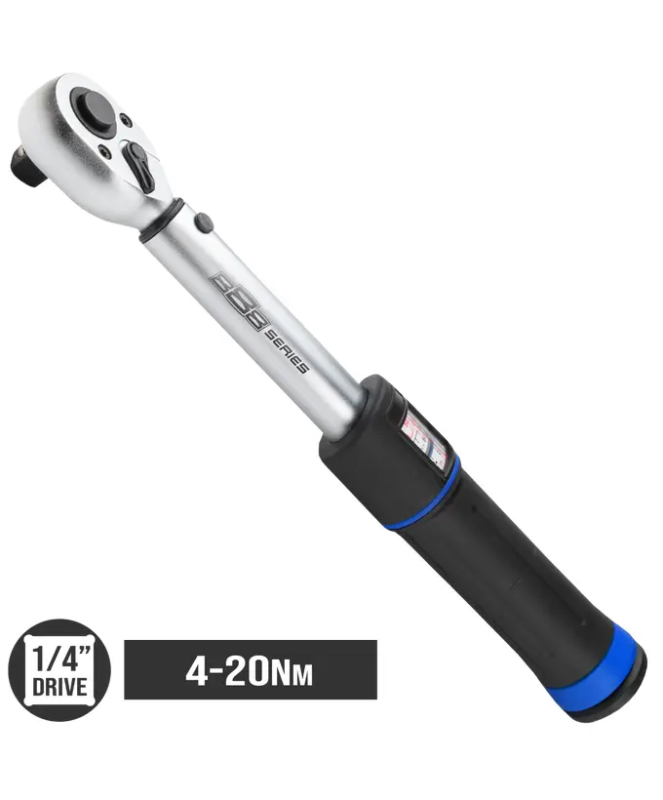 SP Tools Torque Wrench - Micrometer - 1/4"DR - (4 -20NM)