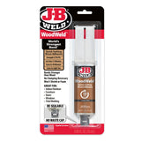 JB Weld Woodweld Light Tan Quick Setting Epoxy Syringe 25ML