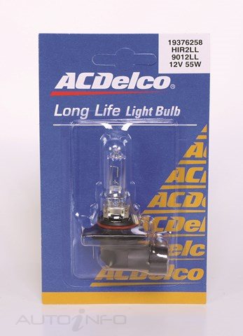 ACDelco HIR2 12V 55W Long Life Bulb