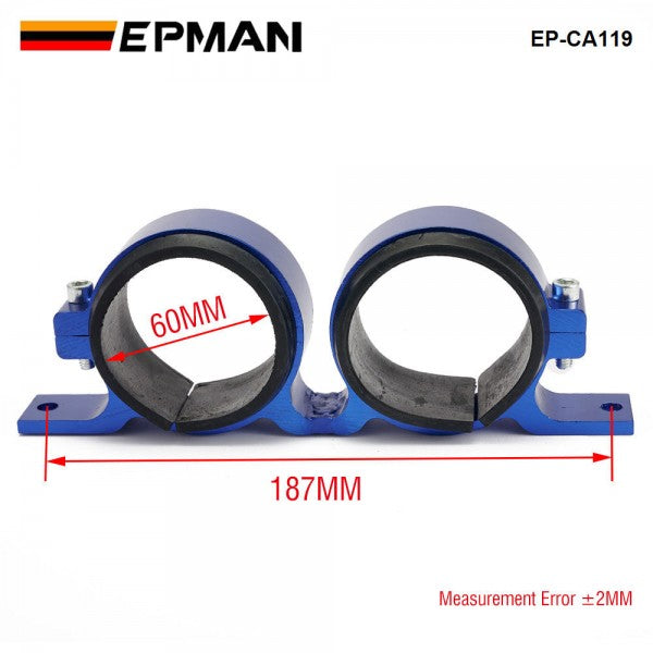 EPMAN Dual Fuel Pump Bracket - Blue