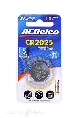 CR2025-3V LITHIUM COIN BATTERY