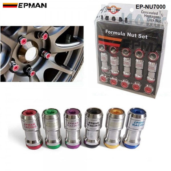 EPMAN Close End Lock Nuts M12 x 1.5 - Gold