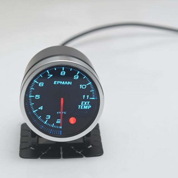 EPMAN 2" 52mm Exhaust Gas Temp (EGT) Gauge - 10 Colours